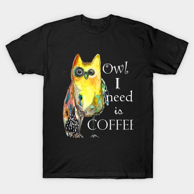 Coffee T-Shirt by Ana Jones Studio 